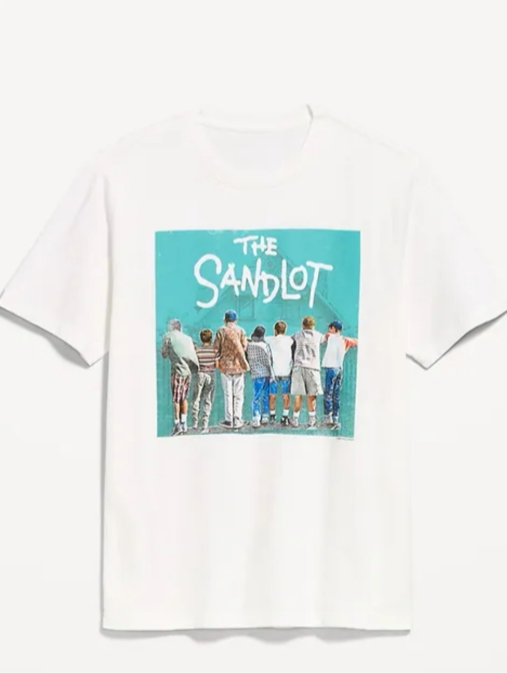 ⚾️EUC Old Navy "The Sandlot Graphic T-Shirt"⚾️ 100% Cotton🙌🏻 White🤍 Sz XXL